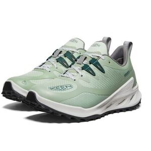 NWB KEEN Women's Zionic Waterproof Hiking Shoe Desert Sage/Ember Glow‎ size 8